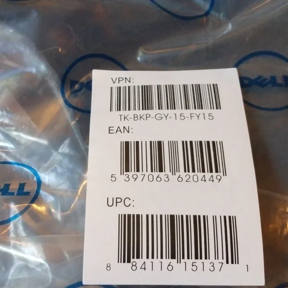 NWT Dell Tek Backpack 15.6" /40 cm Black Many Pockets & Padded Laptop Pocket - Picture 14 of 15